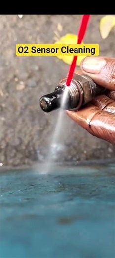 O2 Sensor Cleaning #shorts #automobile #car #mechanic #o2 #youtubeshorts