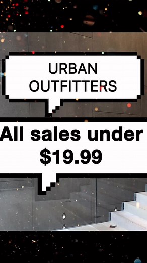 Urban Outfitters all sales under 19.99! #fashion #foryou #letsgo