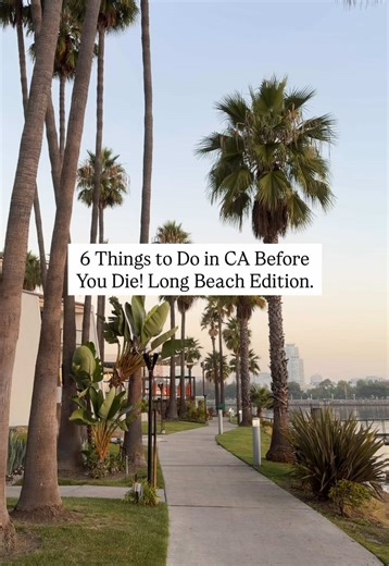 California is packed to the brim with amazing things to do! 😁 Here are six things that need to be on your bucket list! 6️⃣ Ride a slingshot up the Palos Verdes Coast (@adrenalinerushla) We rented a slingshot out of downtown Long Beach and took it up the Palos Verdes Coast. It was a beautiful drive! And the most scenic stop we made was Royal Palms Beach. Highly recommended! 5️⃣ Explore the Titanic Era Queen Mary (@thequeenmary) We’ve all seen the Titanic movie, but have you ever been on it? (Wel