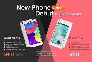 Cubot Manito & Cubito Echo officially launched