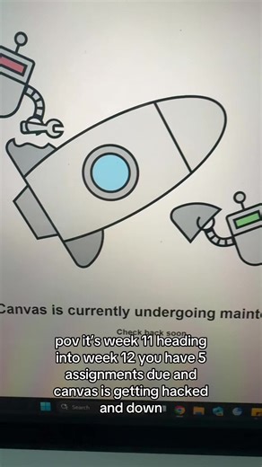 Finals Week Struggles with Canvas Hacks