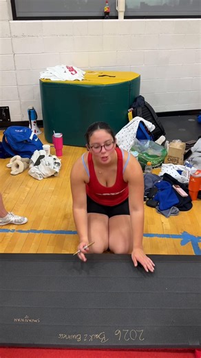 We love our 2026 seniors! Last practice in the dance room! Nationals here we come! #fyp #seniors #cheer #signingout #uca