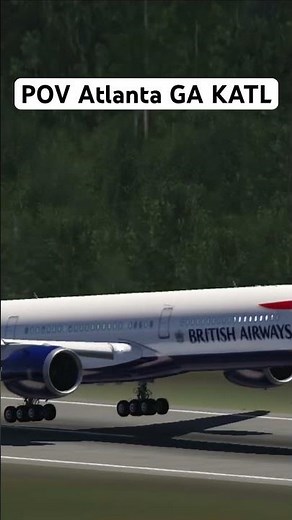Is This The Most Realistic ATL Plane Spotting? #flightsimworld #flyawaysimulation
