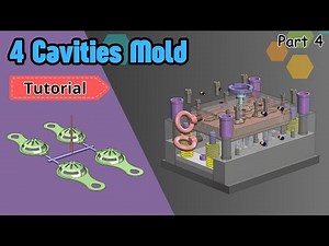 SOLIDWORKS Assembly Tutorial - Injection Mold Design 4/4