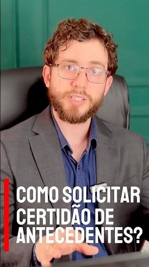 🚨 PASSO A PASSO: Como emitir sua Certidão de Antecedentes Criminais DE GRAÇA ! 🚨