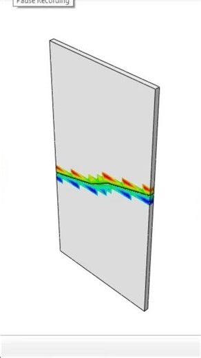 Crack propagation using Abaqus XFEM