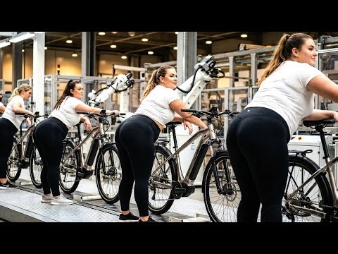 How Millions of Electric Bicycles (E-Bikes) Are Made | Inside the Factory Manufacturing Process