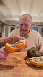 127K views · 2.8K reactions | Grandad did an unusual exotic fruit taste test! #tastetest #tropicalfruit #exoticfruit #grandadjoe | Grandad Joe | Facebook