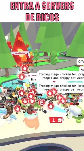 Cómo Encontrar Servidores para Ricos en Adopt Me