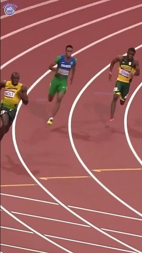 Usain Bolt 4x100m World Record 🔥⚡ #athletics #trackandfield #olympics
