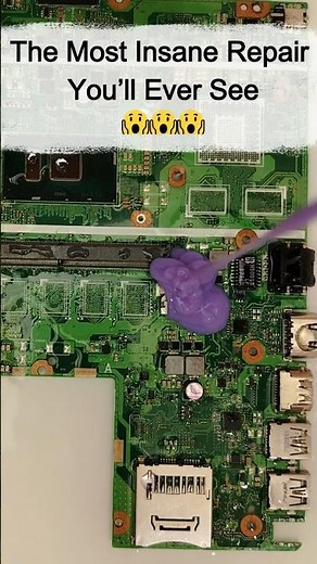 Can This Stubborn Dead Motherboard Be Saved? #electronicsrepair #electronicsshorts #electronics