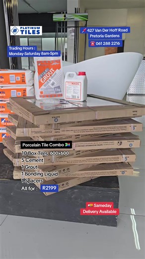 Affordable Porcelain Tile Combo in Pretoria
