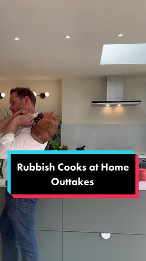 Fighting food waste while having fun - no laughter was wasted in the making of Rubbish Cooks at Home! #rubbishcooksathome #rubbishcooks #foodwaste #fyp #foryou #foryoupage #viral #scrappycooking #foodwastewarriors #sustainability #mashup #outtakes #bloopers