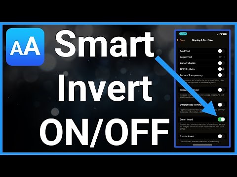 How To Turn On Or Off Smart Invert In iPhone