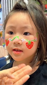 21K views · 198 reactions | Strawberry face painting is a total...