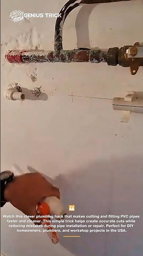 Smart Pipe Cutting Trick