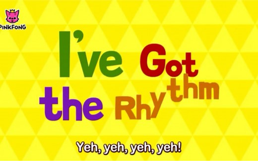 少儿英语 英文儿歌 I’ve Got the Rhythm 身体节奏歌