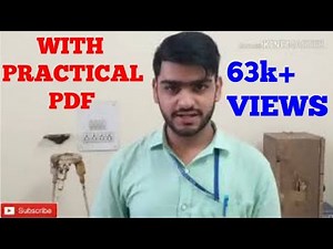 YOUNG MODULUS EXPERIMENT || BENDING OF BEAM EXPERIMENT || WITH PDF FILE LINK ||