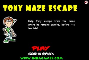 Tony Maze Escape (Inkagames) - Walkthrough