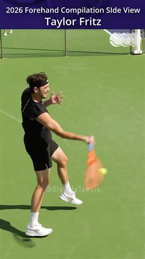 Taylor Fritz Forehand Compilation 2026 [Open Side View]