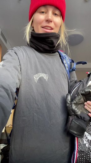 Early bird gets the worm …. #winterolympics #olympicspirit #TeamofTomorrow