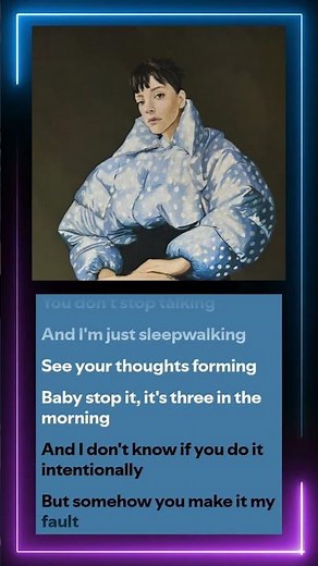 Lily Allen - Sleepwalking (Lyrics)