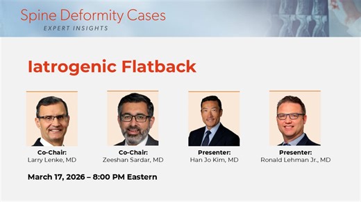 Iatrogenic Flatback Webinar