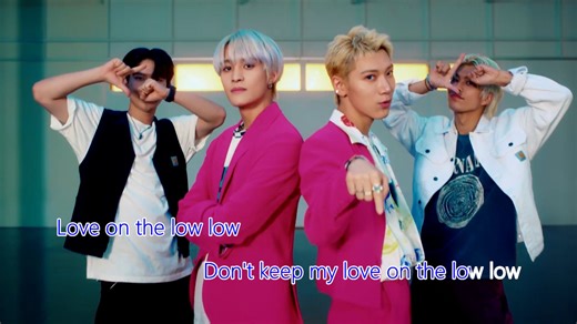 /KTV版/ Low Low 威神V WayV MV 英语 李永钦刘扬扬小分队 伴奏表演版