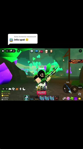 Rainbow Comet Shark Spot in Fishit Roblox