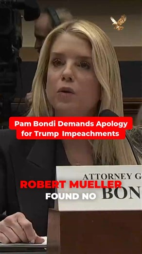 Pam Bondi speaks out on the impeachment efforts against Donald Trump, demanding accountability and an apology. The political debate over the Trump impeachments reignites as Bondi calls out critics and defends the former president. Is this political justice — or political theater? | Breaking view usa