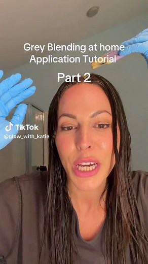 At-Home Gray Blending Tutorial: Application Process