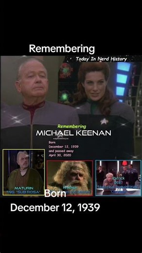 Remembering Michael Keenan, born December 12, 1939 and passed away April 30, 2020.