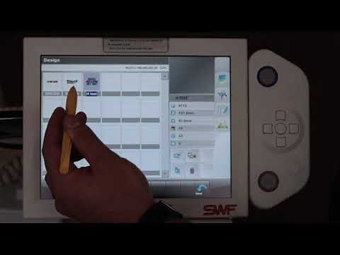 12-Deleting Designs SWF MAS-12 Embroidery Machine Tutorial