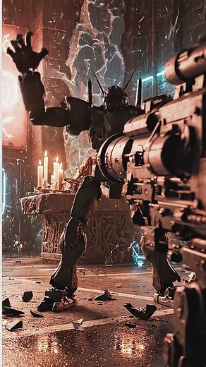 Miniature Zaku II's Last Stand: Midnight in Post-Apocalyptic Suburbia 💥🧟