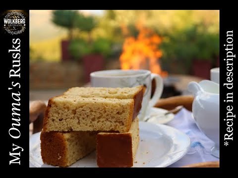 Traditional South African Buttermilk #Rusks | Boere Beskuit | How to | Ouma's Rusk Recipe | Boerekos
