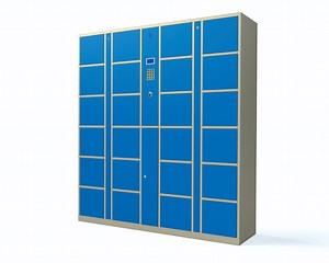 [Hot Item] Barcode Qr Code Safe Employee Luggage Storage Locker