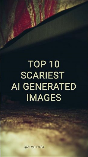 TOP 10 SCARIEST AI PICTURES