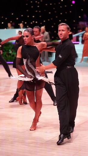 Sensational Rumba Dance Competition in Black Dress: Slow Motion Passion