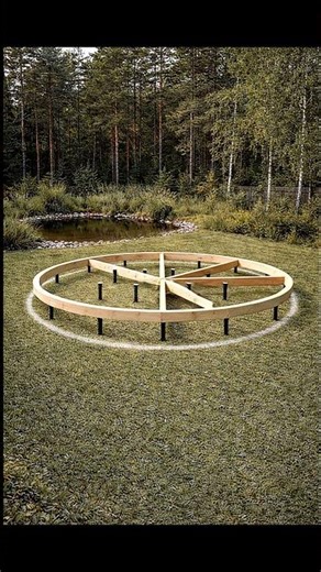 Building a Modern Geodesic Dome in the Forest (Timelapse) 🌲