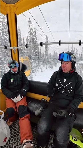 Jumped Over A River On A Snowboard