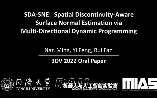 [3DV 2022 Oral] SDA-SNE