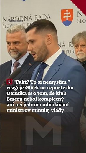 Richard Glück neverí, že v minulom období nemal Smer pri odvolávaní ministrov ani raz kompletný klub