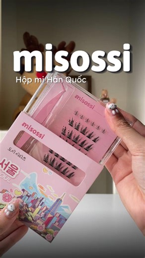 Review mi giả Hàn Quốc Misossi phiên bản seoul #unbox #review | Tiên Panda Daily