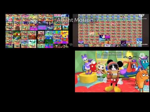 All mickey mouse clubhouse with everybody (LOUD)