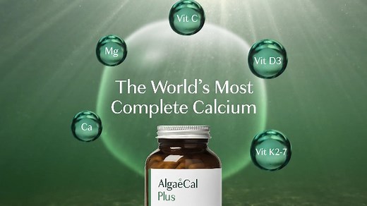 Watch AlgaeCal Plus Plant-Based Calcium Supplement for Bone Health on Amazon Live