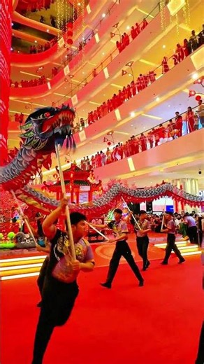 Spectacular Lion and Dragon Dance for Mid-Autumn Festival in Indonesia
