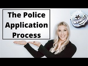 THE POLICE APPLICATION PROCESS 2021 | TIPS & ADVICE FOR THE POLICE APPLICATION PROCESS | COP MOM
