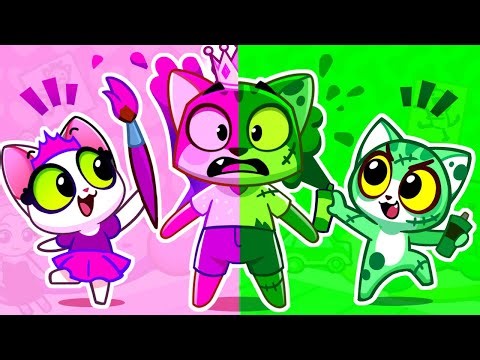 Princess VS Zombie! 💚💖 Funny & Spooky Adventures for Kids