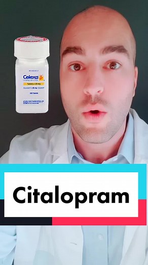 When patients use citalopram (Celexa) for Obsessive Compulsive Disorder, they start with a dose of 20mg once daily and then increase to a target dose of 40-60mg once daily. #citalopram #celexa #ocd #ssri #pharmacy #medication #pharmacytiktok #fyp
