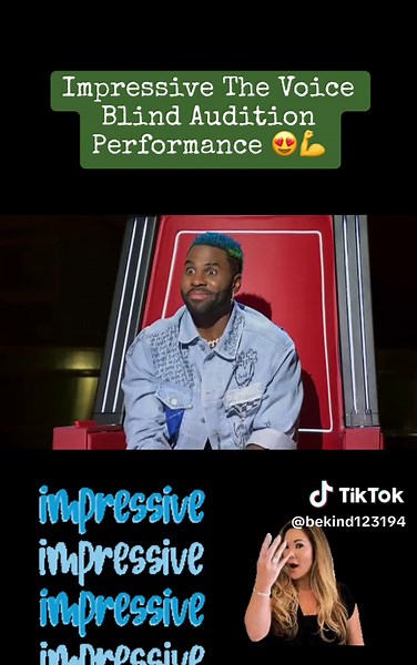 Impressive The Voice Blind Audition Performance
